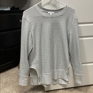 Daily Ritual Striped Sweatshirt